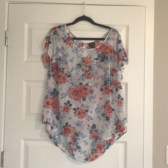 torrid sheer top